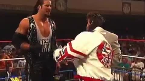 Davey Boy Smith turns heel on Diesel