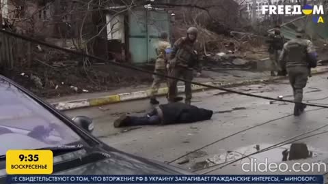 EVIDENCE FROM BUCHA/BUTJA FOOTAGE