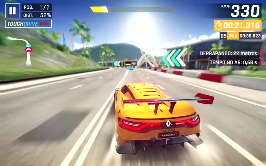 Asphalt 9 - Evento Especial com Renault R.S 01, Round 5 Caribe
