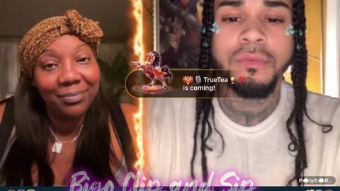 TomiKay lines PolyGod who tells her he'll get someone for her but is ignored 3/27/24 #bigoclipandsip