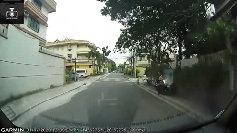 AKSIDENTE SA KALSADA, Dashcam Compilation kamote riders nawalan ng control