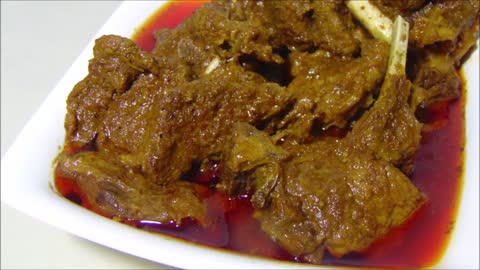 Mutton meat recipe...tasty high protein food in 1min.