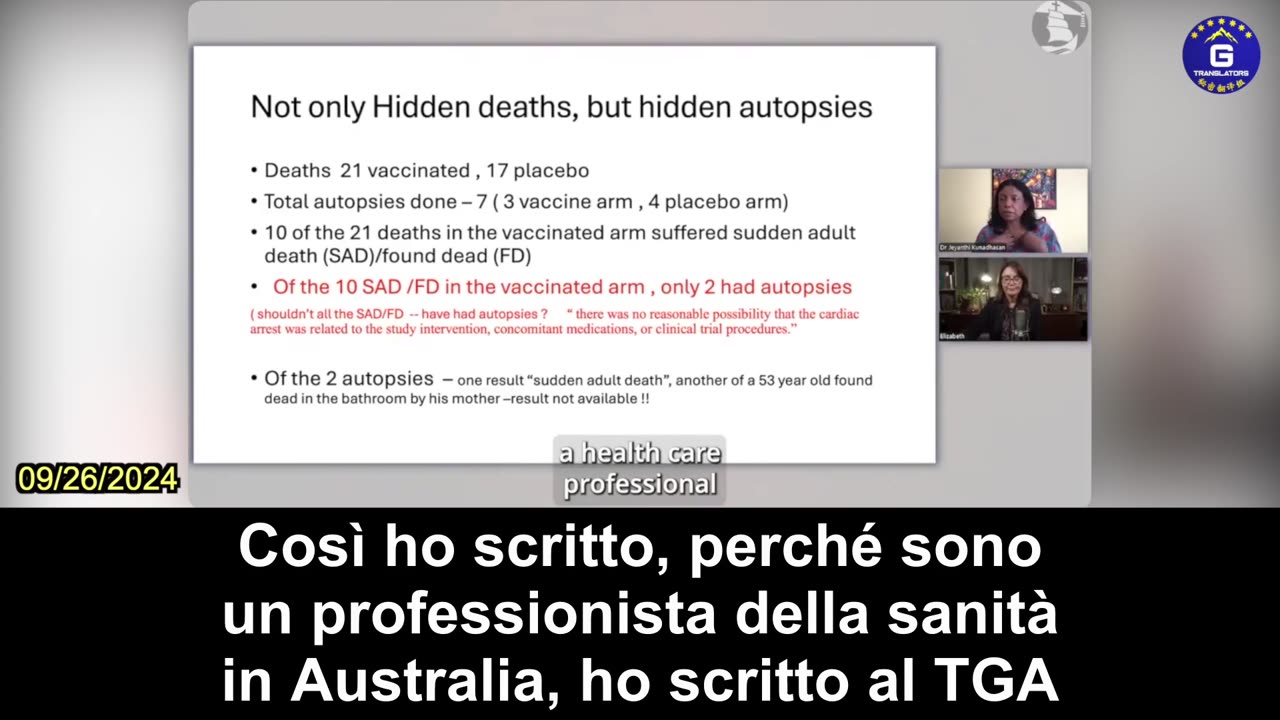 【IT】Medico australiano scopre che Pfizer ha nascosto dati sui decessi nella sperimentazione COVID