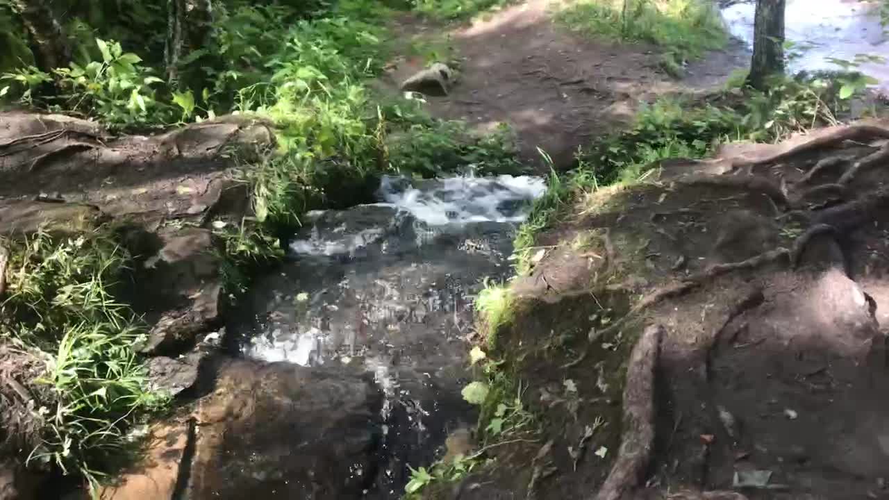 Atop the Scott Falls, Hiawatha National Forest
