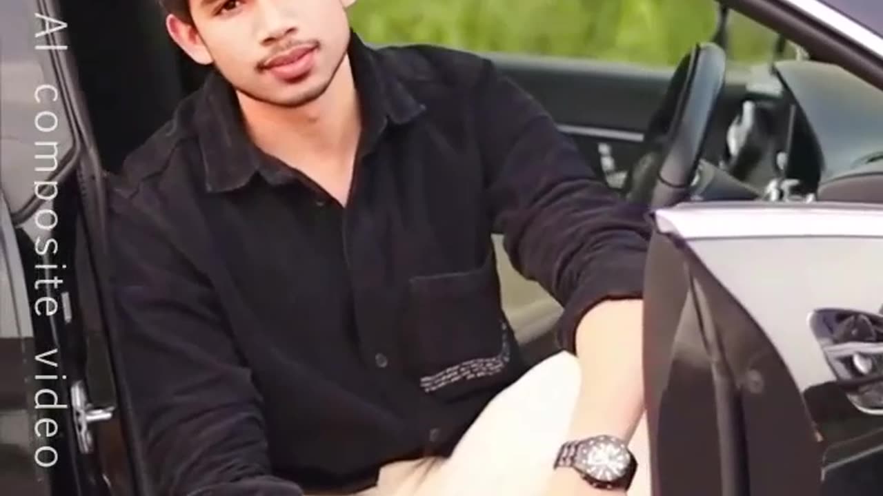 Attitude guy in car 🚗