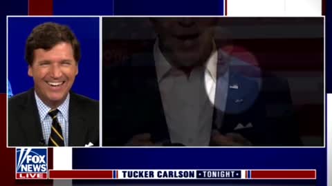 Tucker Reports On Bird Pooping On Biden