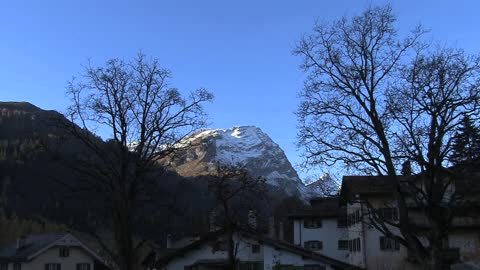 Switzerland Spulgen and peak