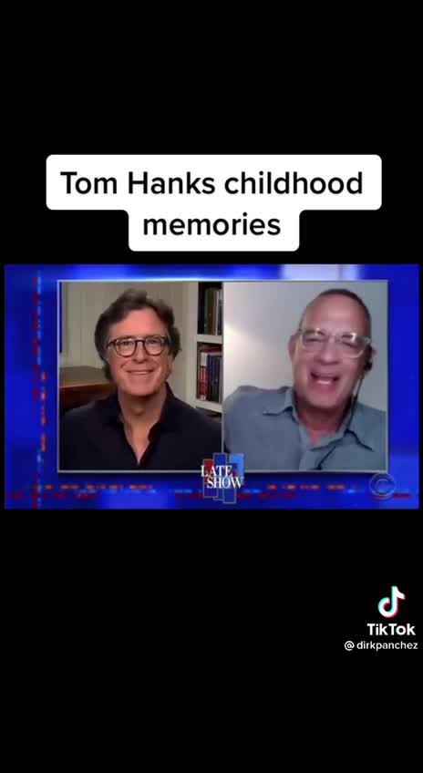 Tom Hanks and his childhood memories will make you go WTF was all that?