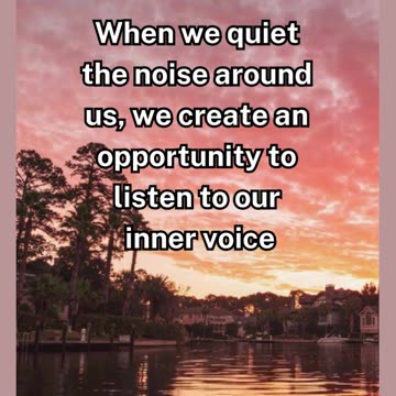 🤫 Take a moment today to welcome and embrace the silence.