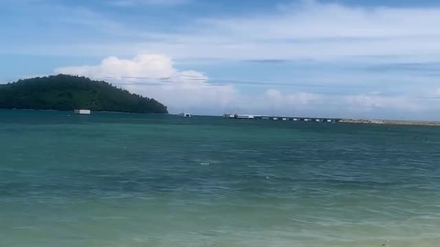 Wonderful beautiful beach in malaysia