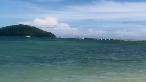 Wonderful beautiful beach in malaysia