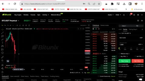 Bitunix Levereage Trade XRP and BTC