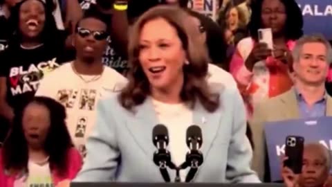 Kamala Harris brings back a similar accent she used in Atlanta while giving a speech in Detroit, MI