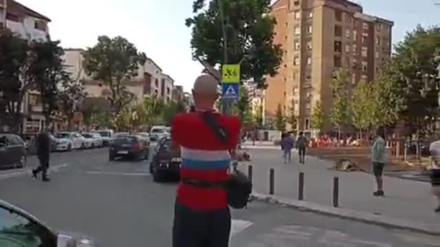 Another video about the activation of anti-aircraft sirens in Kosovo