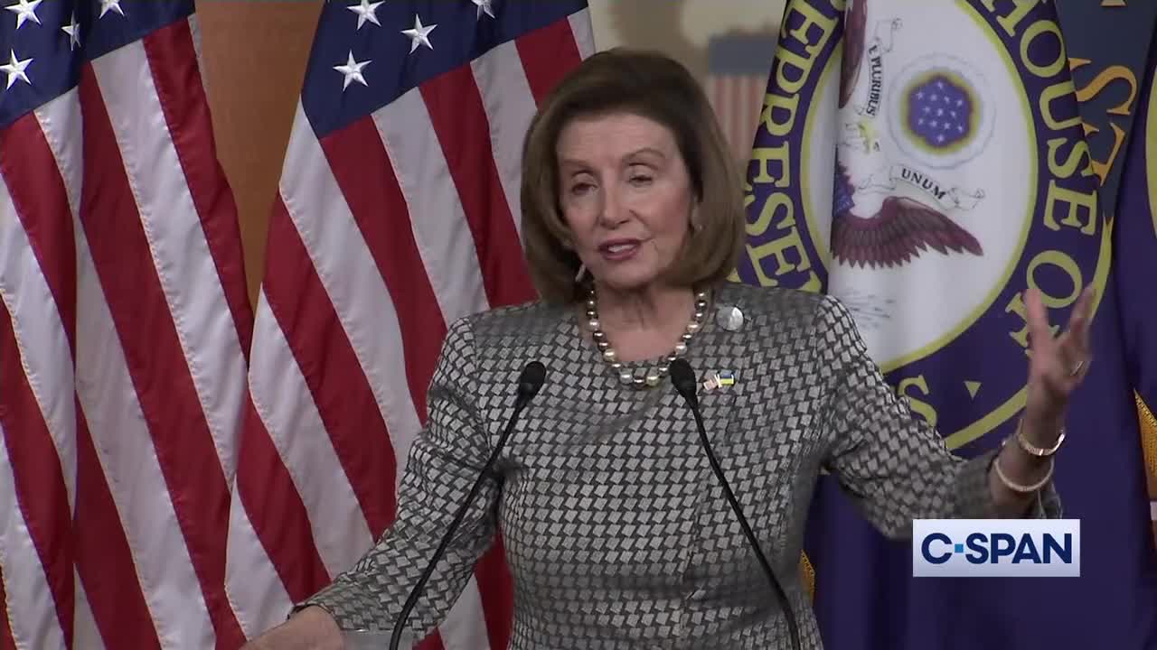 Pelosi: "The $22 billion for COVID is absolutely necessary ... This is science, this is going forward."