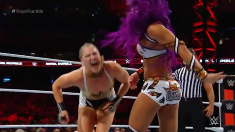 Sasha banks vs Ronda Rousey