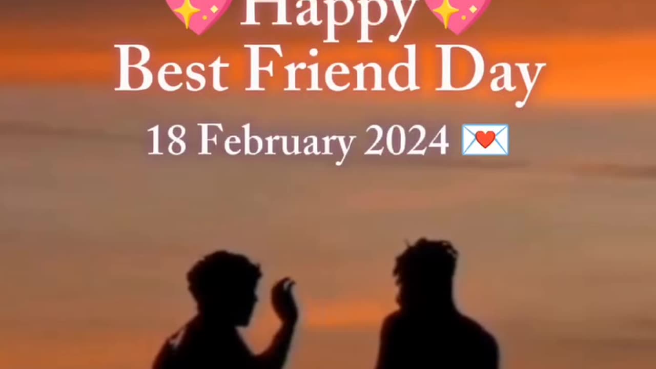 Today is very special day February 18 friendship day