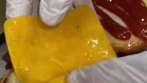 A beef sandwich