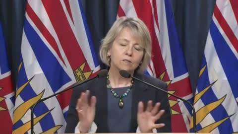 Bonnie Henry admits Covid Restrictions aren't based in Science