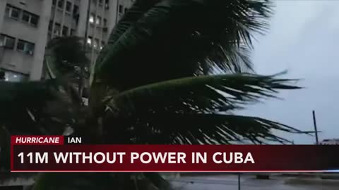 At least two people are dead in Cuba in the wake of Hurricane Ian