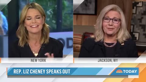 Liz Cheney about the possibility of running for President:😂