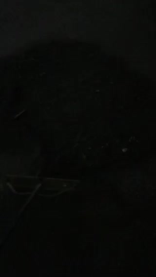 Sweeping dirt and rocks