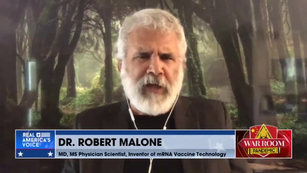 Dr Robert Malone on herd immunity and the covid vaccine