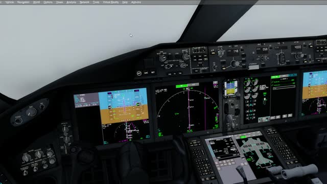 Frankfurt EDDF Foggy Arrival Runway 07R P3Dv4 IVAO 787