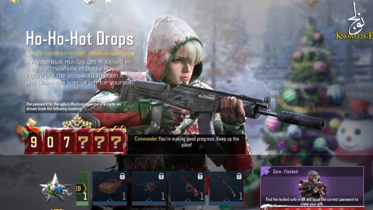FINALLY I UNLOCKED THIS ZERO CHARACTER CODM - UNLOCKED THIS HIDDEN PASSWORD HO HO EVENT