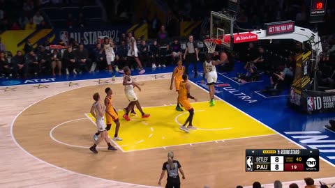 Team Detlef on FIRE! Williams' DUNK & Early Lead! Rising Stars