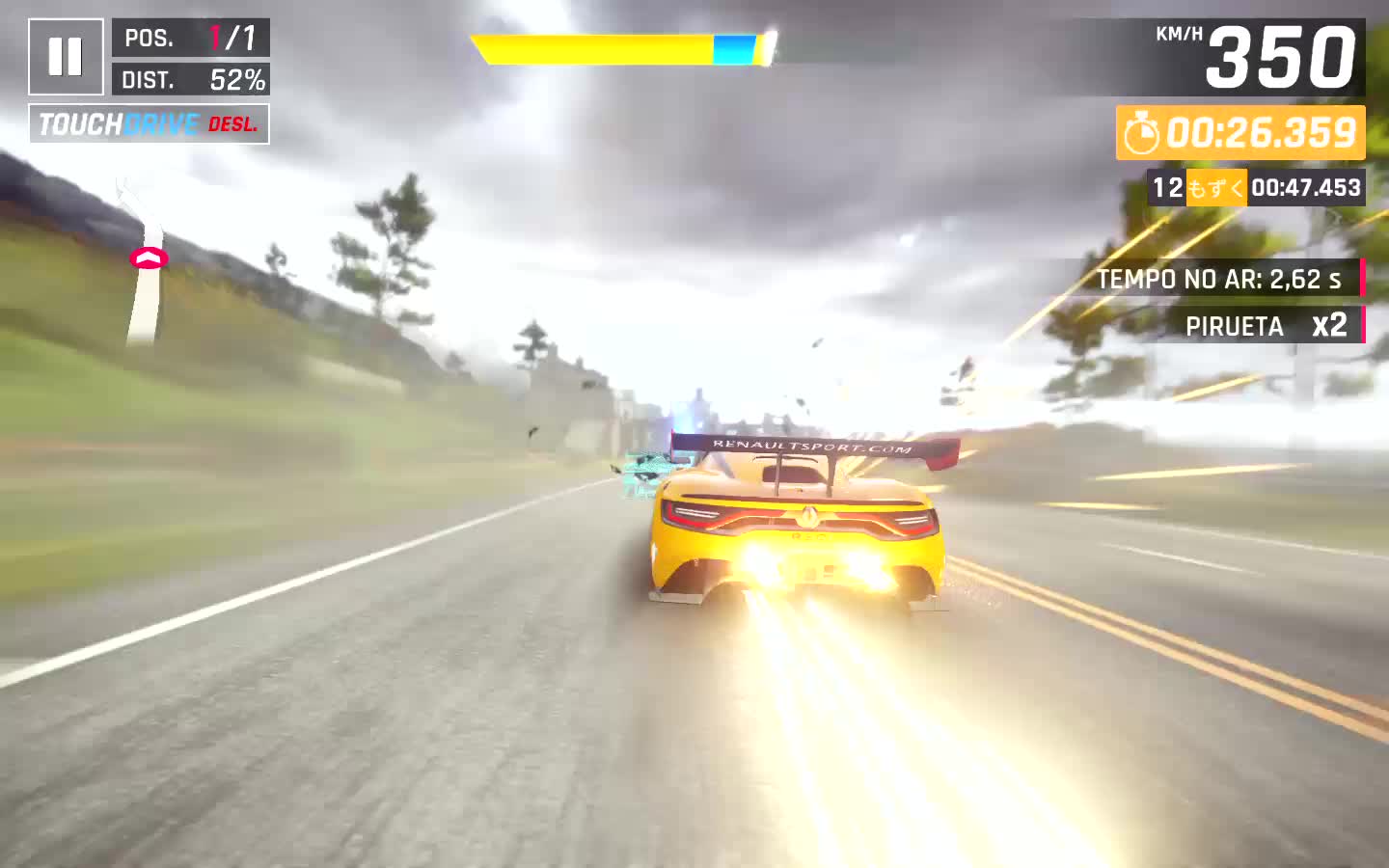 Asphalt 9 - Evento Especial com Renault R.S 01, Round 3 Escocia