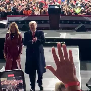 Trump Departure Dance