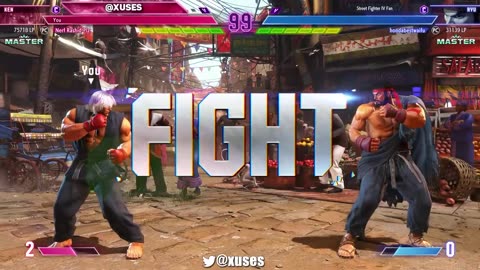 Insane Ken playing skills