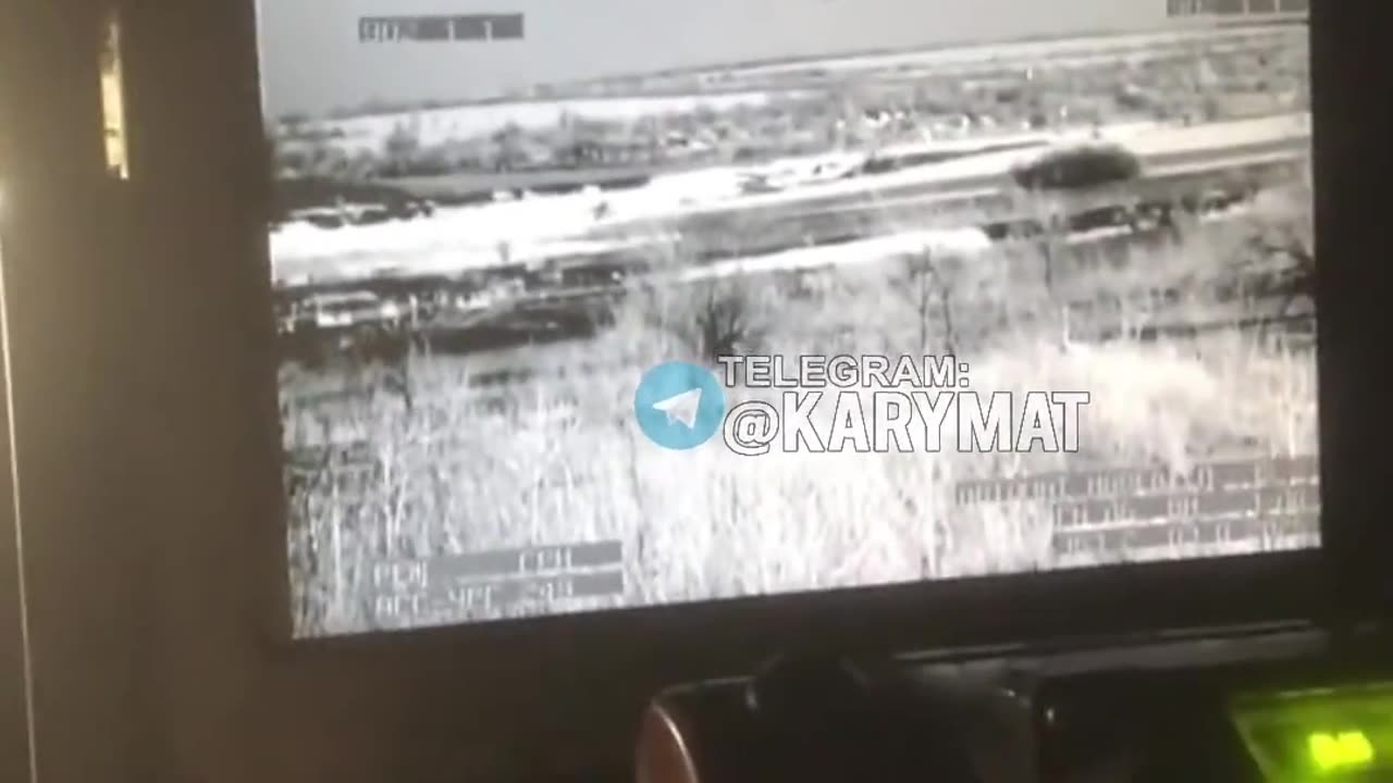 Incredible Footage from the Gun Camera of a Ukrainian BTR3