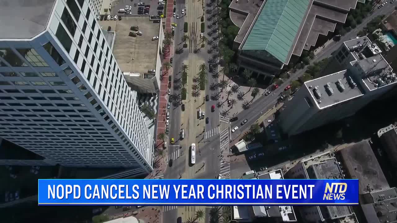 New Orleans Police Cancel Christian New Year Event