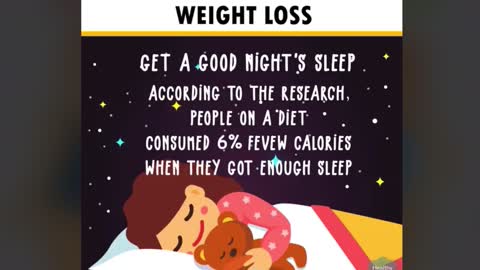 How to loss weight overnight