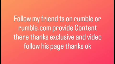 i recommend everyone to join my rumble why not 10/5/23 part5