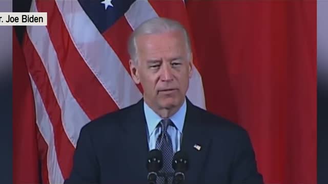 Joe Biden - clearly offside