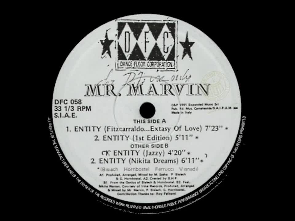 Mr.Marvin - Entity(Fitzcarraldo... Extasy Of Love)