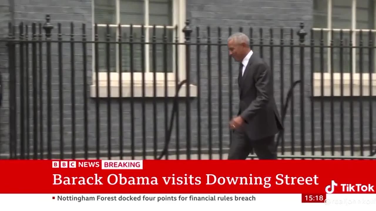 Why is Obama in London?