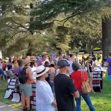 Sacramento California Rising Up Against Vaccine Mandates!