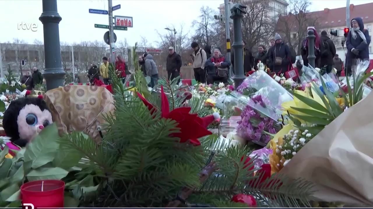 ALEMANIA: MAGDEBURGO homenajea a las VÍCTIMAS del ATENTADO, organizado por el partido AfD | RTVE