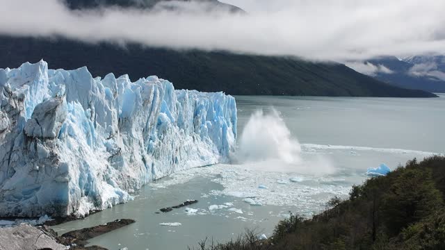 Perito Moreno Glacier Calving in Argentina