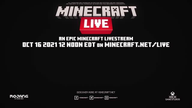 Minecraft Live 2021 Announcement Trailer