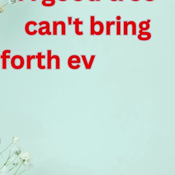 "The Fruit of a Tree Reveals Its Nature" Matthew 7:18#shorts #youtube #yt #shortsvideo #youtubeshort