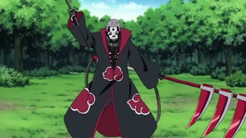 Naruto x hidan fight