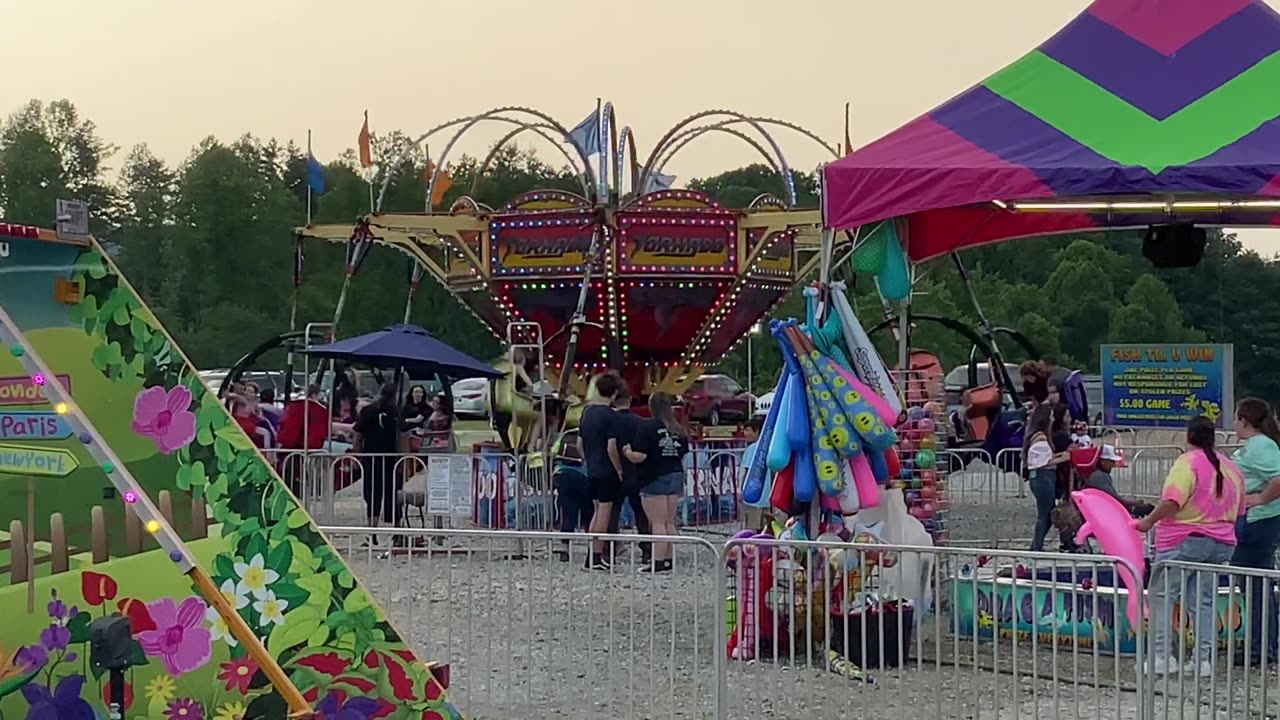 6/15/23 69°F Spruce Pine NC Carnival / B&K Carnival Company /Parkway Fire and Rescue