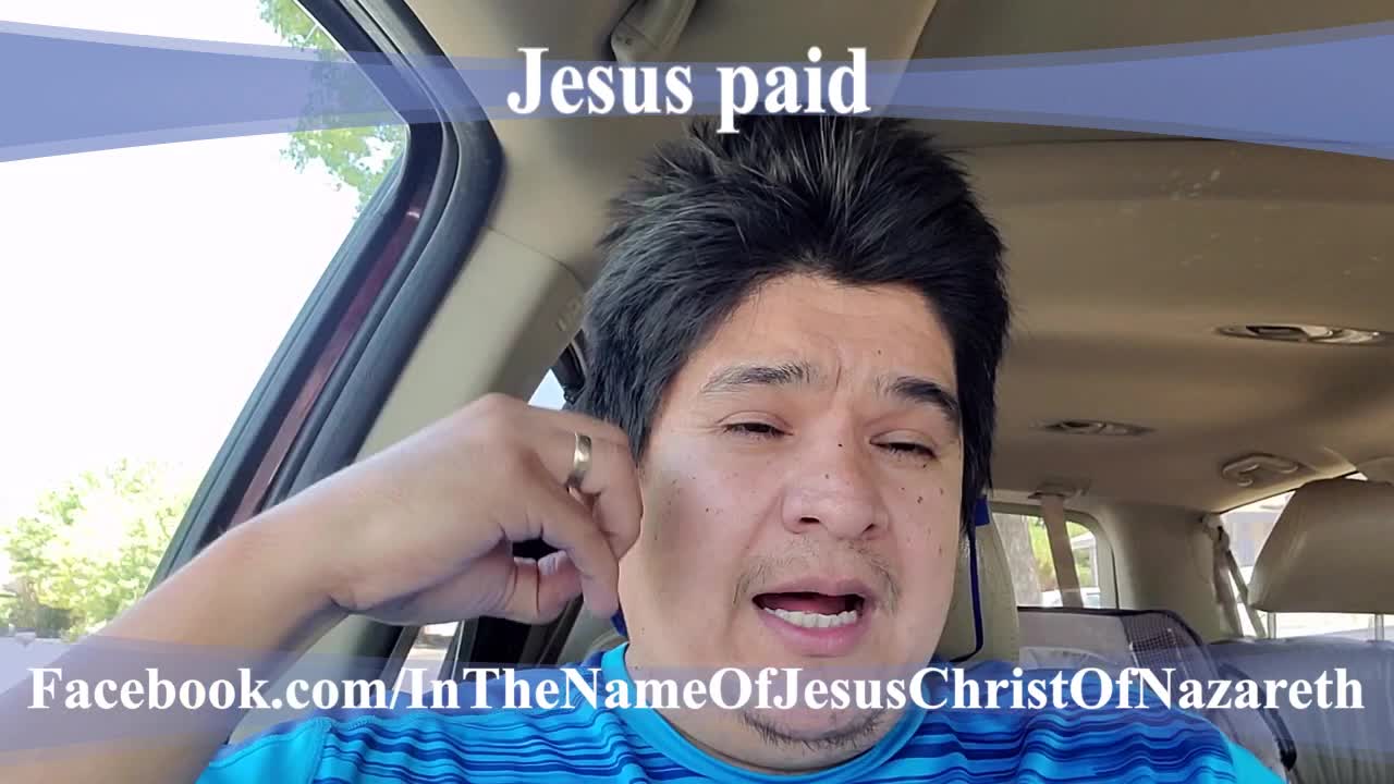 Jesus paid