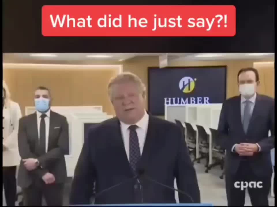 Doug Ford does not make his own decisions