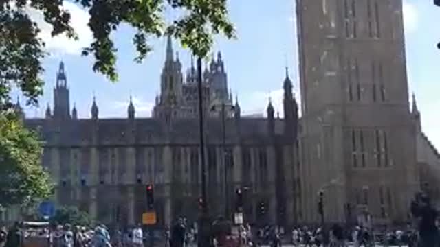 While working in the UK